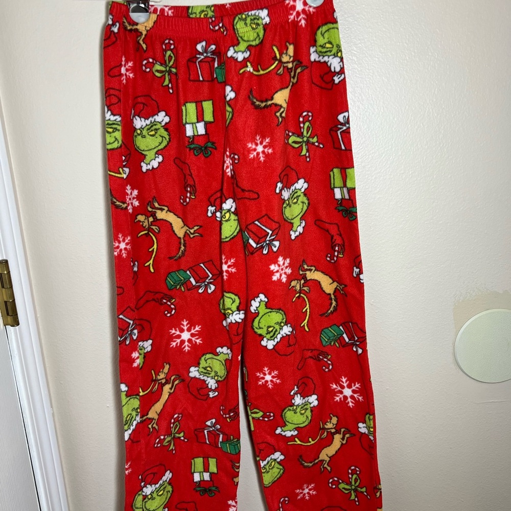 Children’s Grinch pajama pants